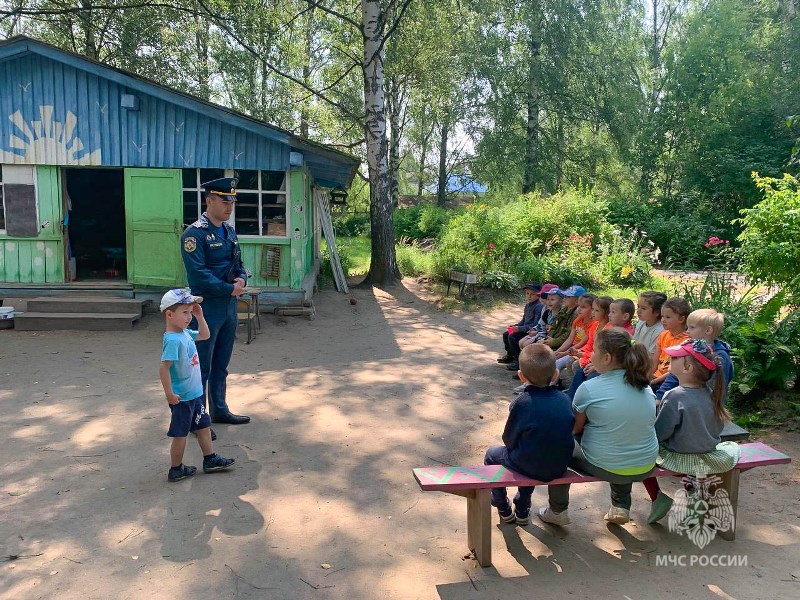 В г. Пучеж прошло занятие с детьми!.