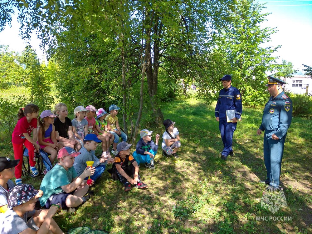 В г. Пучеж проведен инструктаж с детьми! .